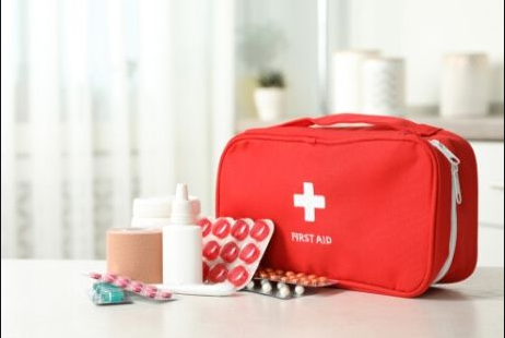 With a First Aid Kit, you can stop bleeding or support a person’s breathing